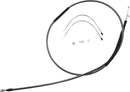 High-Efficiency Polished KARBONFIBR Clutch Cable Carbon Fiber / Silver For Harley Davidson FLD 1690 - 195 CM