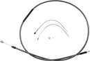 High-Efficiency Polished KARBONFIBR Clutch Cable Carbon Fiber / Silver For Harley Davidson FLHR 1340 - 184.5 CM