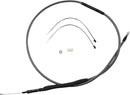 High-Efficiency Polished KARBONFIBR Clutch Cable Carbon Fiber / Silver For Harley Davidson FLS 1690 - 169.5 CM