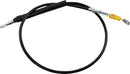 Black Vinyl Clutch Cable  Black For Harley Davidson FLFB 1750 ABS