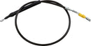 Midnight Braided Clutch Cable  Black For Harley Davidson FLDE 1750 ABS 2018-2020