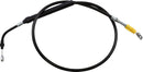 Midnight Braided Clutch Cable  Black For Harley Davidson FLHT 1750 - 30.5 CM - 35.5 CM