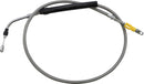 Stainless Steel Braided Clutch Cable Polished For Harley Davidson FLHR 1750 ABS 2021-22
