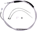 High-Efficiency Braided Sterling Chromite II® Clutch Cable Chrome For Harley Davidson FLH 1868 ABS - 172 CM