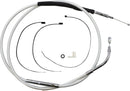 High-Efficiency Braided Sterling Chromite II® Clutch Cable Chrome For Harley Davidson FLH 1868 ABS - 177 CM