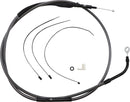 High-Efficiency Black Pearl Clutch Cable Black / Polished For Harley Davidson FLH 1868 ABS 2021