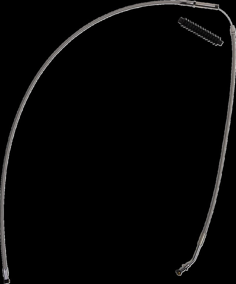 Stainless Steel Clutch Cable For Indian Silver For Indian CHIEF 111 ABS 2014-2021 - Standard