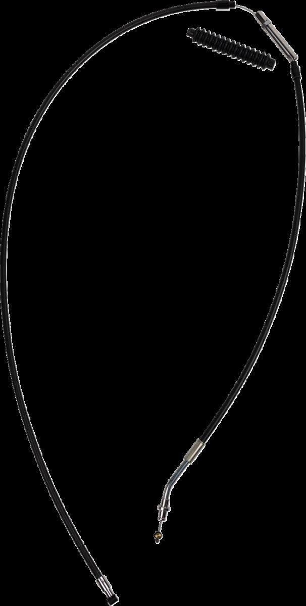Black Vinyl Clutch Cable Black For Indian CHIEF 111 ABS 2014-2021 - Standard