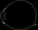High-Efficiency Black Vinyl Clutch Cable Black For Harley Davidson FLHFB 1868 ABS 2023 - +15.2 CM