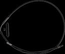 High-Efficiency Black Vinyl Clutch Cable Black For Harley Davidson FLHFB 1868 ABS 2023 - +25.4 CM