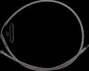 High-Efficiency Stainless Steel Clutch Cable Silver For Harley Davidson FLHFB 1868 ABS 2023 - +25.4 CM