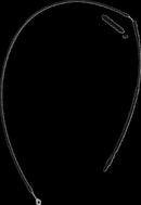 High-Efficiency Stealth Clutch Cable Black For Harley Davidson FLHFB 1868 ABS 2023 - +25.4 CM