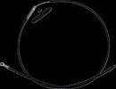 High-Efficiency Black Vinyl Clutch Cable Black For Harley Davidson FLFB 1750 ABS 2018-2020 - +20.3 CM