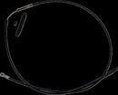 High-Efficiency Black Vinyl Clutch Cable Black For Harley Davidson FLFB 1750 ABS 2018-2020 - +25.4 CM