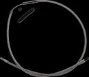 High-Efficiency Stainless Steel Clutch Cable Silver For Harley Davidson FLFB 1750 ABS 2018-2020 - +15.2 CM