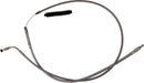 High-Efficiency Stainless Steel Clutch Cable Silver For Harley Davidson FLHXSE 1977 ABS 2023-2024 - +15.2 CM