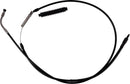 High-Efficiency Black Vinyl Clutch Cable Black For Harley Davidson FLHXSE 1977 ABS 2023-2024 - +20.3 CM