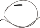 High-Efficiency Stainless Steel Clutch Cable Silver For Harley Davidson FLTRXSE 1977 ABS 2023-2024 - +20.3 CM