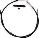 High-Efficiency Black Vinyl Clutch Cable Black For Harley Davidson FLDE 1750 ABS 2018-2020 - +15.2 CM