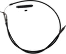 High-Efficiency Black Vinyl Clutch Cable Black For Harley Davidson FLHT 1750 ABS 2021-2022 - +15.2 CM