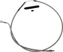 High-Efficiency Stainless Steel Clutch Cable Silver For Harley Davidson FLHT 1750 ABS 2021-2022 - Standard