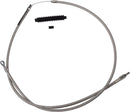 High-Efficiency Stainless Steel Clutch Cable Silver For Harley Davidson FLHC 1750 ABS 2018-2022 - +15.2 CM