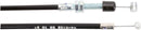 Black Vinyl Brake Cable Black For Suzuki DS 80 - Standard