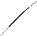 Black Vinyl Brake Cable Black For Honda TRX 250 TE 2002-2025