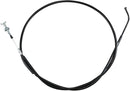 Black Vinyl Brake Cable Black