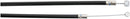 Black Vinyl Choke Cable Black For Yamaha XJ 550 - Standard
