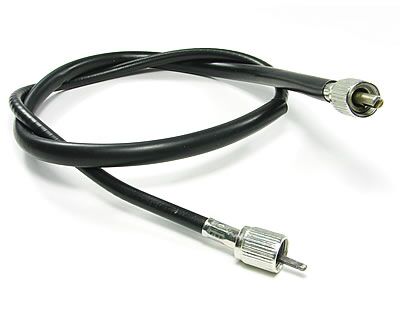 Speedometer Cable Black For Baotian BT 49 QT-12 - 93.5 CM
