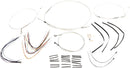 Sterling Chromite II® Designer Handlebar Installation Kit Chrome / Clear-Coated For Harley Davidson XL 1200 C ABS - 25.5 CM - 30.5 CM