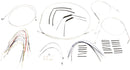 Sterling Chromite II® Designer Handlebar Installation Kit Chrome / Clear-Coated For Harley Davidson XL 1200 CA ABS - 35.5 CM - 40.5 CM