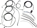 Control Cable Kit Touring Chrome Black For Harley Davidson FLTRX 1690 ABS 2015