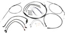 Black Pearl™ Designer Handlebar Installation Kit Black For Harley Davidson XL 1200 C ABS - 25.5 CM - 30.5 CM