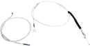 Sterling Chromite II® Upper Handlebar Installation Kit Chrome / Clear-Coated For Harley Davidson FLS 1690 ABS - 38 CM - 43 CM