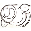 Handlebar Installation Kit Designer Black Pearl Chrome Black/Clear For Harley Davidson FLS 1690 ABS 2016-2017