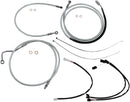 Sterling Chromite II® Upper Handlebar Installation Kit Chrome / Clear-Coated For Harley Davidson FLTRK 1868 ABS - 38 CM - 43 CM