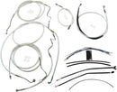 Sterling Chromite II® Designer Handlebar Installation Kit Chrome For Harley Davidson FLHR 1750 - 30.5 CM - 35.5 CM