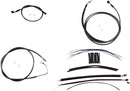 Black Pearl™ Upper Handlebar Installation Kit Black For Harley Davidson FLTRK 1868 ABS - 38 CM - 43 CM