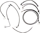 Black Pearl™ Designer Handlebar Installation Kit Black For Harley Davidson FLSS 1800 ABS - 30.5 CM - 35.5 CM