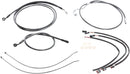 Black Pearl™ Upper Handlebar Installation Kit Black For Harley Davidson FLHR 1750 ABS - 38 CM - 43 CM