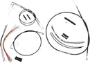 XR Handlebar Installation Kit Black / Chrome For Harley Davidson FLS 1690 - 30.5 CM - 35.5 CM
