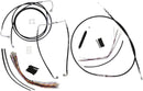 XR Handlebar Installation Kit Black / Chrome For Harley Davidson FLHR 1690 - 30.5 CM - 35.5 CM
