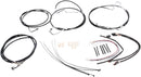 XR Handlebar Installation Kit Black / Chrome For Harley Davidson FLHTK 1690 ABS - 30.5 CM - 35.5 CM