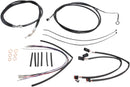 XR Handlebar Installation Kit Black / Chrome For Harley Davidson FLHTCU 1690 ABS - 30.5 CM - 35.5 CM