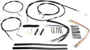 XR Handlebar Installation Kit Black / Chrome For Harley Davidson FXD 1340 - 30.5 CM - 35.5 CM