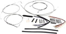 XR Handlebar Installation Kit Chrome / Clear-Coated For Harley Davidson FLSTC 1584 - 30.5 CM - 35.5 CM