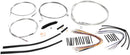 XR Handlebar Installation Kit Chrome / Clear-Coated For Harley Davidson FLSTC 1584 - 38 CM - 43 CM