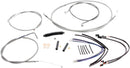 XR Handlebar Installation Kit Chrome / Clear-Coated For Harley Davidson FLS 1690 - 30.5 CM - 35.5 CM
